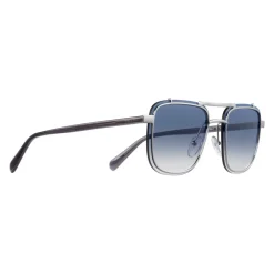Prada - Prada Game - Silver Light Square Structure Top Bar Sunglasses - Prada Game Collection - Sunglasses - Prada Eyewear - Avvenice