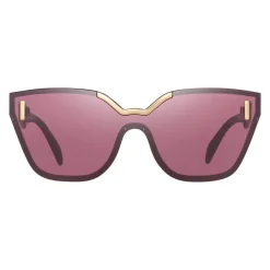 Prada - Prada Hide - Bordeaux Cat Eye Unique Sunglasses - Prada Hide Collection - Sunglasses - Prada Eyewear - Avvenice