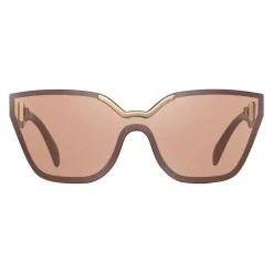 Prada - Prada Hide - Burnt Cat Eye Unique Sunglasses - Prada Hide Collection - Sunglasses - Prada Eyewear - Avvenice