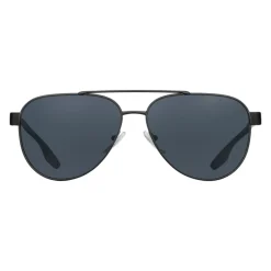 Prada - Prada Linea Rossa Stubb - Black Aviator Sunglasses - Prada Stubb Collection - Sunglasses - Prada Eyewear - Avvenice