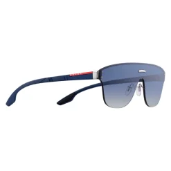 Prada - Prada Linea Rossa Stubb - Blue Gradient Mask Sunglasses - Prada Stubb Collection - Sunglasses - Prada Eyewear - Avvenice