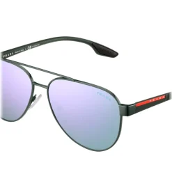 Prada - Prada Linea Rossa Stubb - Military Aviator Sunglasses - Prada Stubb Collection - Sunglasses - Prada Eyewear - Avvenice