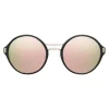 Prada - Prada Mod - Black and Pale Gold Round Sunglasses - Prada Mod Collection - Sunglasses - Prada Eyewear - Avvenice
