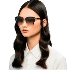Prada - Prada Mod - Black Cat Eye Sunglasses - Prada Mod Collection - Sunglasses - Prada Eyewear - Avvenice