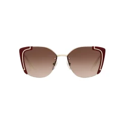 Prada - Prada Ornate - Contemporary Sunglasses - Brown Pale Gold - Sunglasses - Prada Eyewear - Avvenice