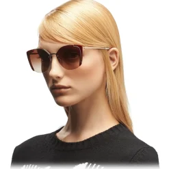 Prada - Prada Ornate - Contemporary Sunglasses - Brown Pale Gold - Sunglasses - Prada Eyewear - Avvenice