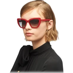 Prada - Prada Postcard - Cat Eye Sunglasses - Ruby Red - Prada Collection - Sunglasses - Prada Eyewear - Avvenice