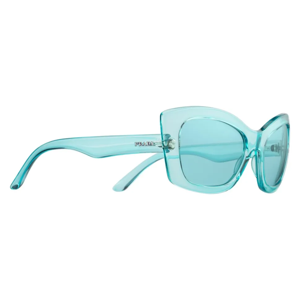 Prada - Prada Postcard - Fluo Blue Cat Eye Sunglasses - Prada Postcard Collection - Sunglasses - Prada Eyewear - Avvenice