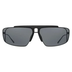 Prada - Prada Runway - Black Square Top Bar Sunglasses - Prada Runway Collection - Sunglasses - Prada Eyewear - Avvenice