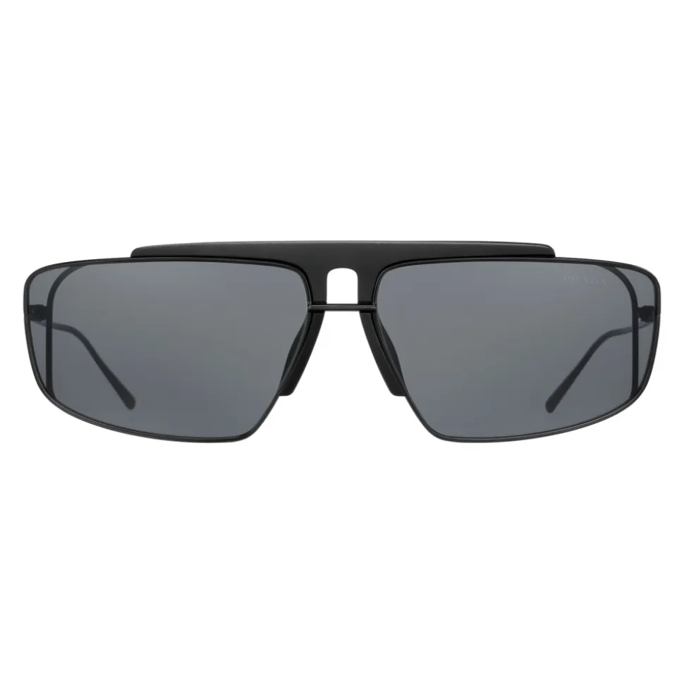 Prada - Prada Runway - Black Square Top Bar Sunglasses - Prada Runway Collection - Sunglasses - Prada Eyewear - Avvenice