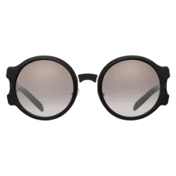 Prada - Prada Tapestry - Black White Round Sunglasses - Prada Tapestry Collection - Sunglasses - Prada Eyewear - Avvenice
