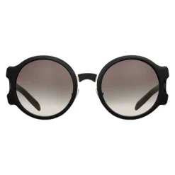 Prada - Prada Tapestry - Black Round Sunglasses - Prada Tapestry Collection - Sunglasses - Prada Eyewear - Avvenice