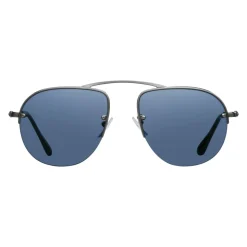 Prada - Prada Teddy Folding - Lead Aviator Pilot Sunglasses - Teddy Folding Collection - Sunglasses - Prada Eyewear - Avvenice