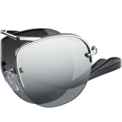 Prada - Prada Teddy Folding - Lead Aviator Sunglasses - Prada Teddy Folding Collection - Sunglasses - Prada Eyewear - Avvenice