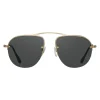 Prada - Prada Teddy Folding - Pale Gold Aviator Pilot Sunglasses - Teddy Folding Collection - Sunglasses - Prada Eyewear - Avvenice
