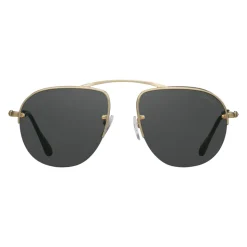 Prada - Prada Teddy Folding - Pale Gold Aviator Pilot Sunglasses - Teddy Folding Collection - Sunglasses - Prada Eyewear - Avvenice