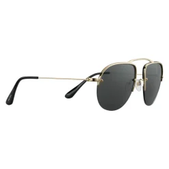 Prada - Prada Teddy Folding - Pale Gold Aviator Pilot Sunglasses - Teddy Folding Collection - Sunglasses - Prada Eyewear - Avvenice