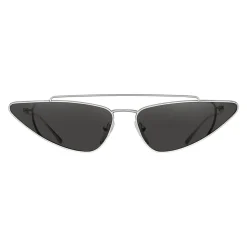 Prada - Prada Ultravox - Black Silver Cat Eye Triangle Sunglasses - Prada Ultravox Collection - Sunglasses - Prada Eyewear - Avvenice