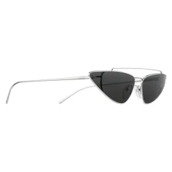 Prada - Prada Ultravox - Black Silver Cat Eye Triangle Sunglasses - Prada Ultravox Collection - Sunglasses - Prada Eyewear - Avvenice