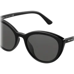 Prada - Prada Ultravox - Cat Eye Sunglasses Alternative fit - Black - Sunglasses - Prada Eyewear - Avvenice