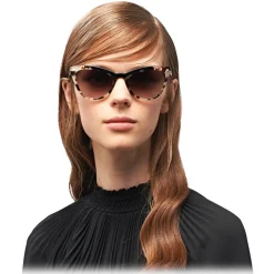 Prada - Prada Ultravox - Cat Eye Sunglasses - Cameo Beige Tortoiseshell - Prada Collection - Sunglasses - Prada Eyewear - Avvenice