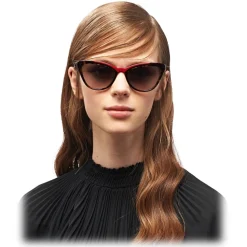Prada - Prada Ultravox - Cat Eye Sunglasses - Red Tortoiseshell - Prada Collection - Sunglasses - Prada Eyewear - Avvenice