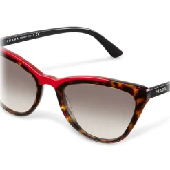 Prada - Prada Ultravox - Cat Eye Sunglasses - Red Tortoiseshell - Prada Collection - Sunglasses - Prada Eyewear - Avvenice