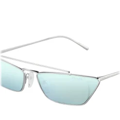 Prada - Prada Ultravox - Silver Cat Eye Sunglasses - Prada Ultravox Collection - Sunglasses - Prada Eyewear - Avvenice