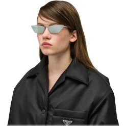 Prada - Prada Ultravox - Silver Cat Eye Sunglasses - Prada Ultravox Collection - Sunglasses - Prada Eyewear - Avvenice