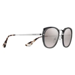 Prada - Prada Wanderer - Transparent Slate Square Sunglasses - Prada Wanderer Collection - Sunglasses - Prada Eyewear - Avvenice
