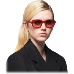 Prada - Rectangular Sunglasses - Ruby Red - Prada Collection - Sunglasses - Prada Eyewear - Avvenice