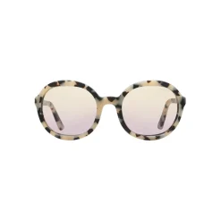 Prada - Round Sunglasses - Cameo Beige Tortoiseshell - Prada Collection - Sunglasses - Prada Eyewear - Avvenice