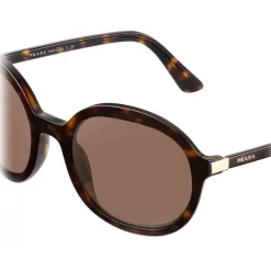 Prada - Round Sunglasses - Tortoiseshell - Prada Collection - Sunglasses - Prada Eyewear - Avvenice