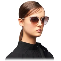 Prada - Round Sunglasses - Horn Cocoa - Prada Collection - Sunglasses - Prada Eyewear - Avvenice