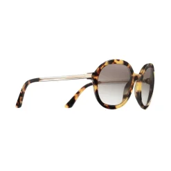 Prada - Round Sunglasses - Medium Tortoiseshell - Prada Collection - Sunglasses - Prada Eyewear - Avvenice