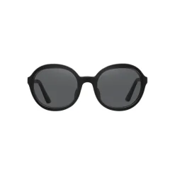Prada - Round Sunglasses Alternative Fit - Black - Prada Collection - Sunglasses - Prada Eyewear - Avvenice