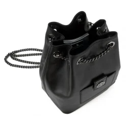 Priscilla Dinamo - Back for Good - Black - Backpack - Bag - Made in Italy - Luxury Exclusive Collection - Avvenice