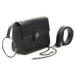 Priscilla Dinamo - Full Play - Black - Bag - Made in Italy - Luxury Exclusive Collection - Avvenice