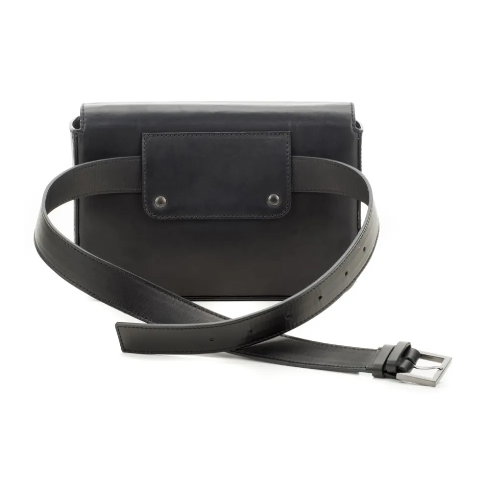 Priscilla Dinamo - Full Play - Black - Bag - Made in Italy - Luxury Exclusive Collection - Avvenice