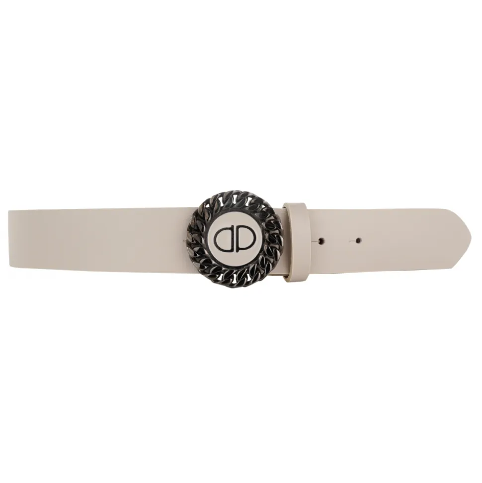 Priscilla Dinamo - Great Hug - Ivory - Belt - Made in Italy - Luxury Exclusive Collection - Avvenice