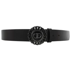 Priscilla Dinamo - Great Hug - Black - Belt - Made in Italy - Luxury Exclusive Collection - Avvenice