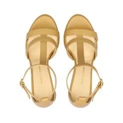 Priscilla Dinamo - Street Art - Camel - Shoes - Made in Italy - Luxury Exclusive Collection - Avvenice