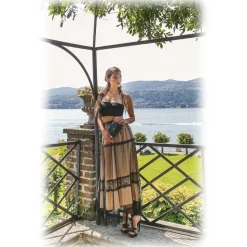 Priscilla Dinamo - Street Art - Black - Shoes - Made in Italy - Luxury Exclusive Collection - Avvenice