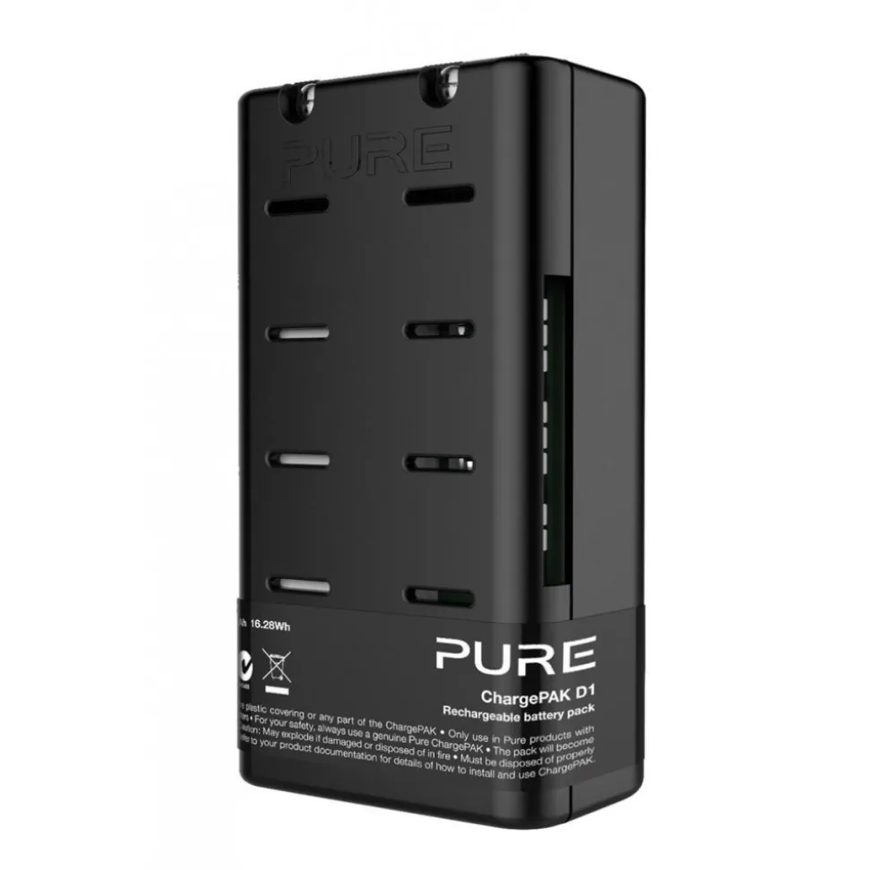 Pure - ChargePAK D1 - Rechargeable Battery Pack - High Quality Digital Radio - Avvenice