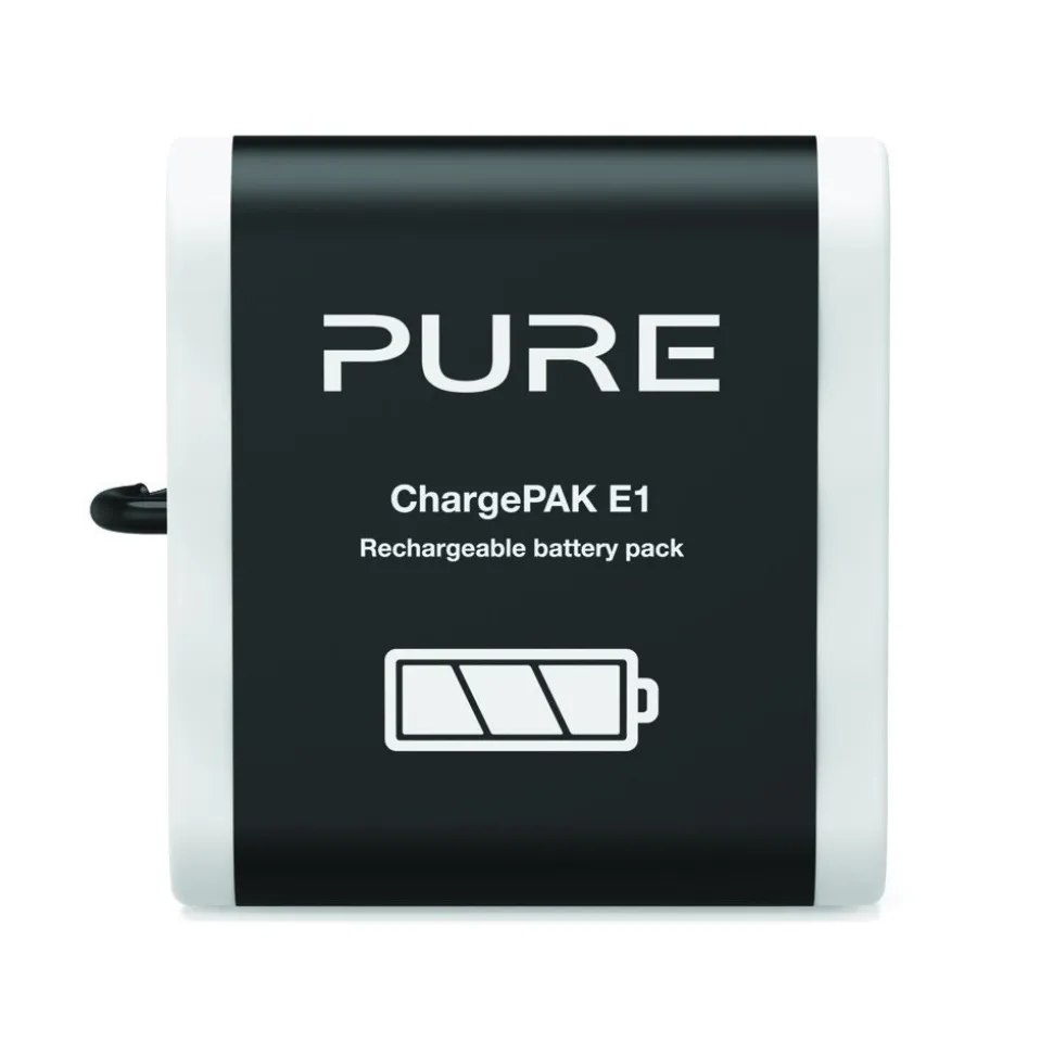Pure - ChargePAK E1 - Rechargeable Battery Pack - High Quality Digital Radio - Avvenice