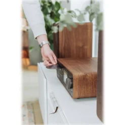 Pure - Classic Stereo - Coffee Black Walnut - Powerful Stereo Sound - High Quality Digital Radio - Avvenice