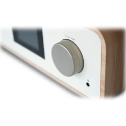 Pure - Classic Stereo - Cotton White Oak - Powerful Stereo Sound - High Quality Digital Radio - Avvenice