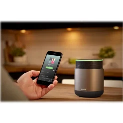 Pure - DiscovR - Graphite - Portable Smart Speaker - Alexa Built-In, Enhanced Music Discovery - High Quality Digital Radio - Avvenice