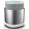 Pure - DiscovR - Silver - Portable Smart Speaker - Alexa Built-In, Enhanced Music Discovery - High Quality Digital Radio - Avvenice