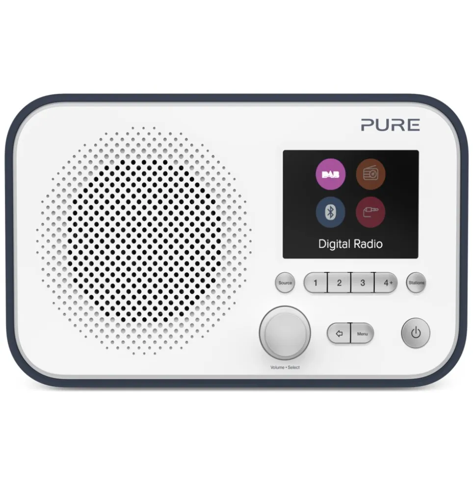 Pure - Elan BT3 - Blue Ardesia - Portable DAB/DAB+ and FM Radio with Bluetooth Connectivity - High Quality Digital Radio - Avvenice